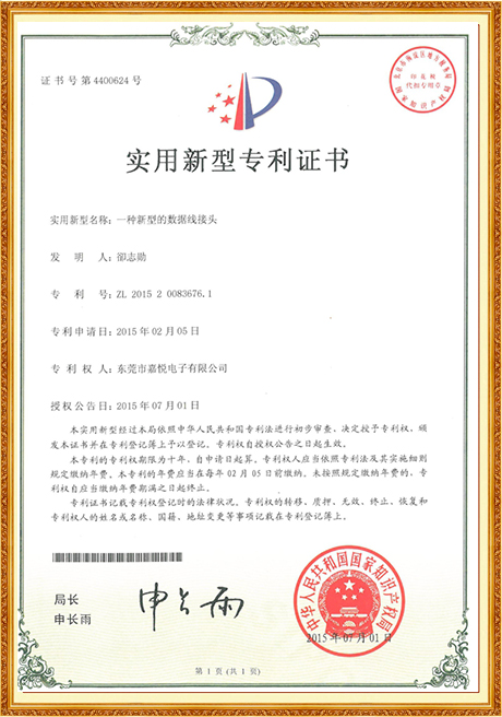 Certificate Of Honor