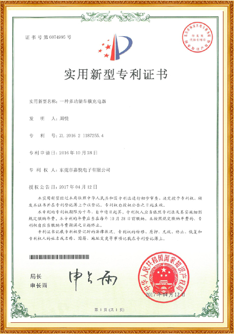 Certificate Of Honor