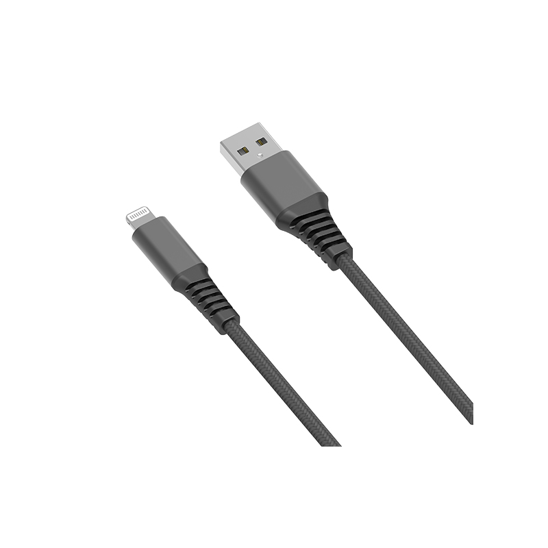 Aluminum Shell Braided Cable USB A-Lightning