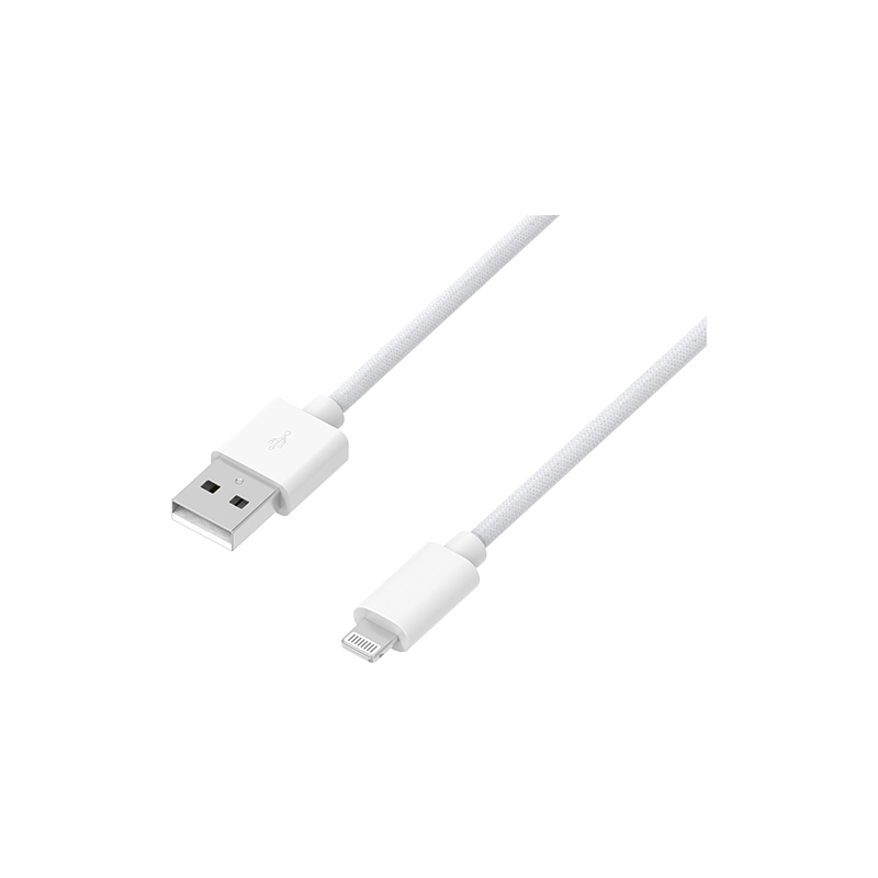 Silicone Wire Molding Imitation Apple Braid USB A-Lightning