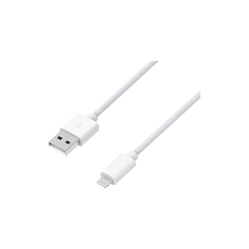 Silicone Cable Molding Imitation Apple Braid USB A-Lightning