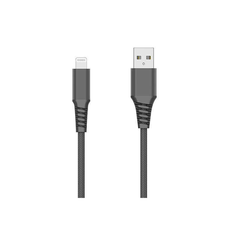 Aluminum Shell Braided Cable USB A-Lightning