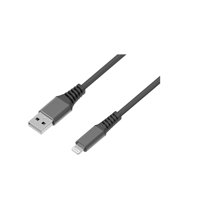 Aluminum Shell Braided Cable USB A-Lightning