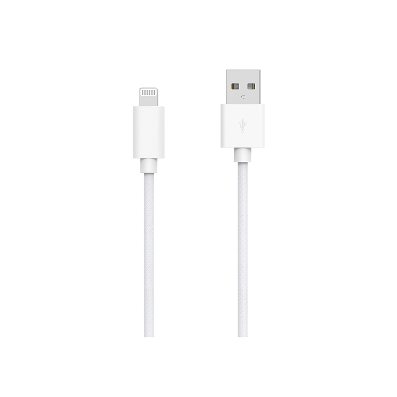 Silicone Cable Molding Imitation Apple Braid USB A-Lightning