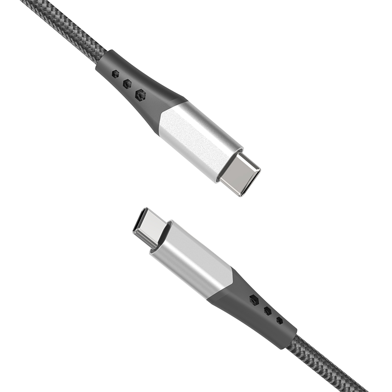 C To C Metal Braided Cable